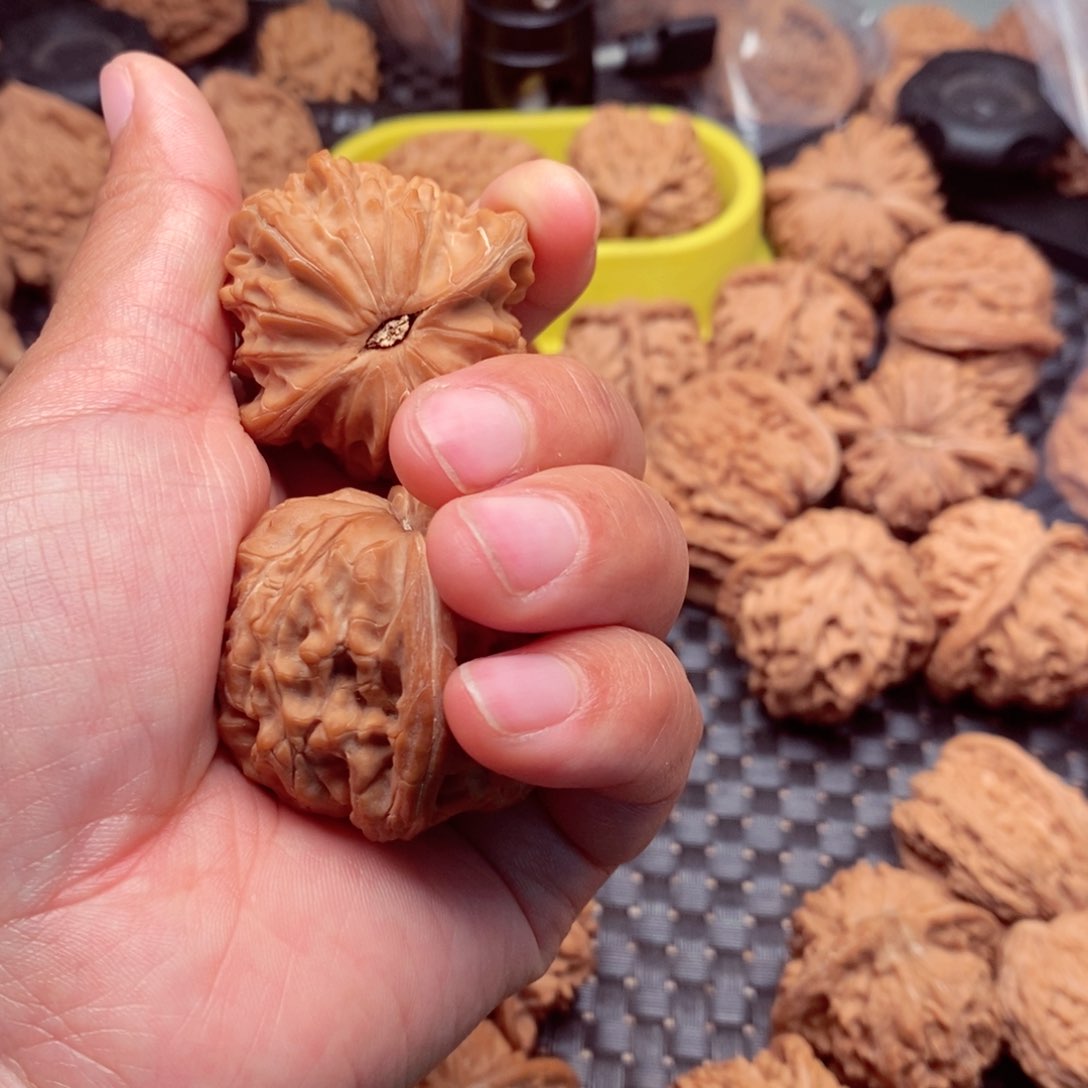 吊坠桃核坤*文玩核桃