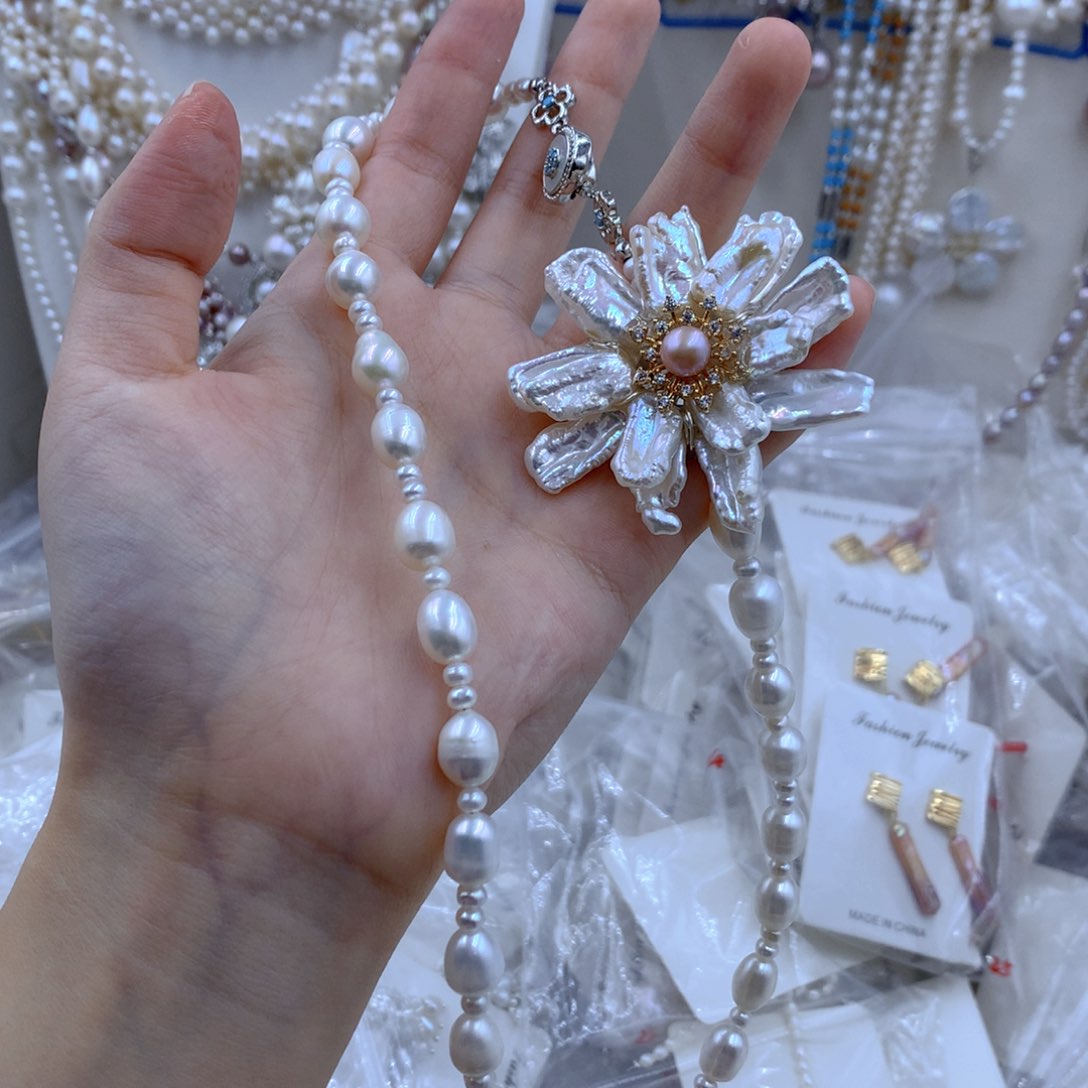 颈饰合金淡水珍珠妮***姜