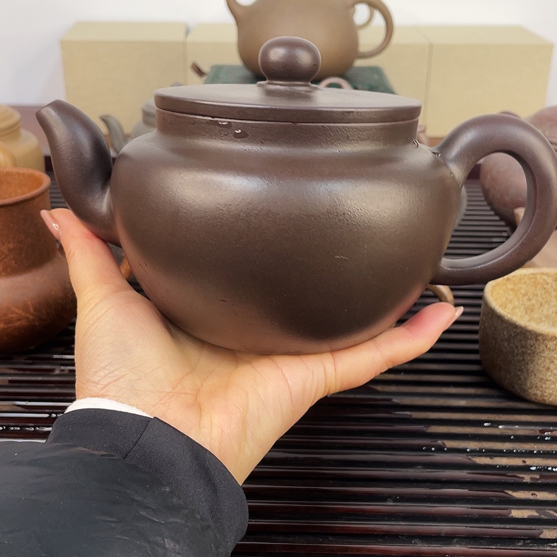 牛***牛茶壶紫砂半手工制作工艺流程