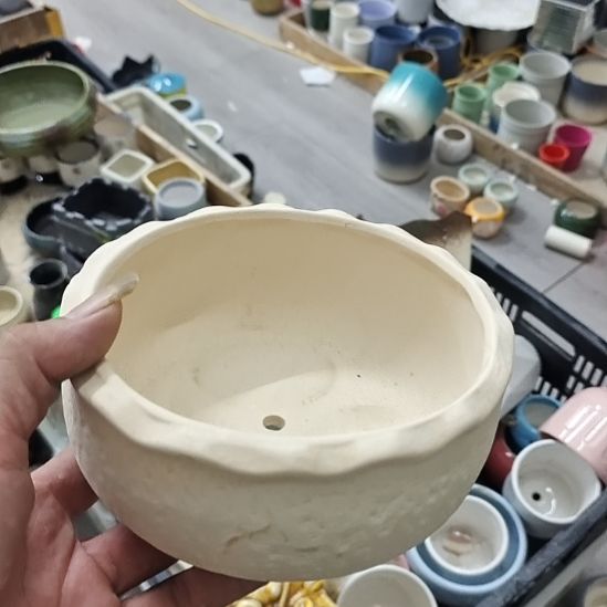 微瑕陶瓷盆12包邮