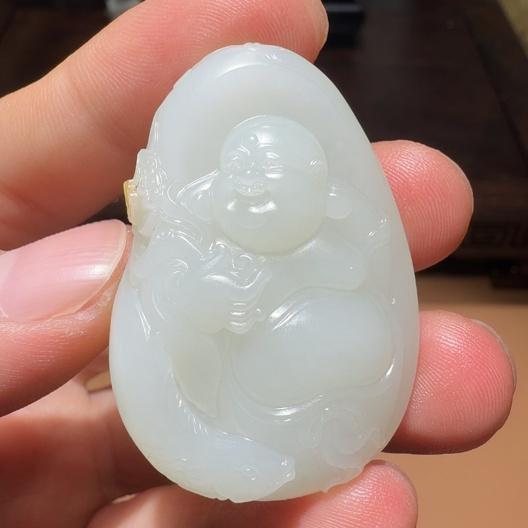 和田玉（子料）未镶嵌颈饰