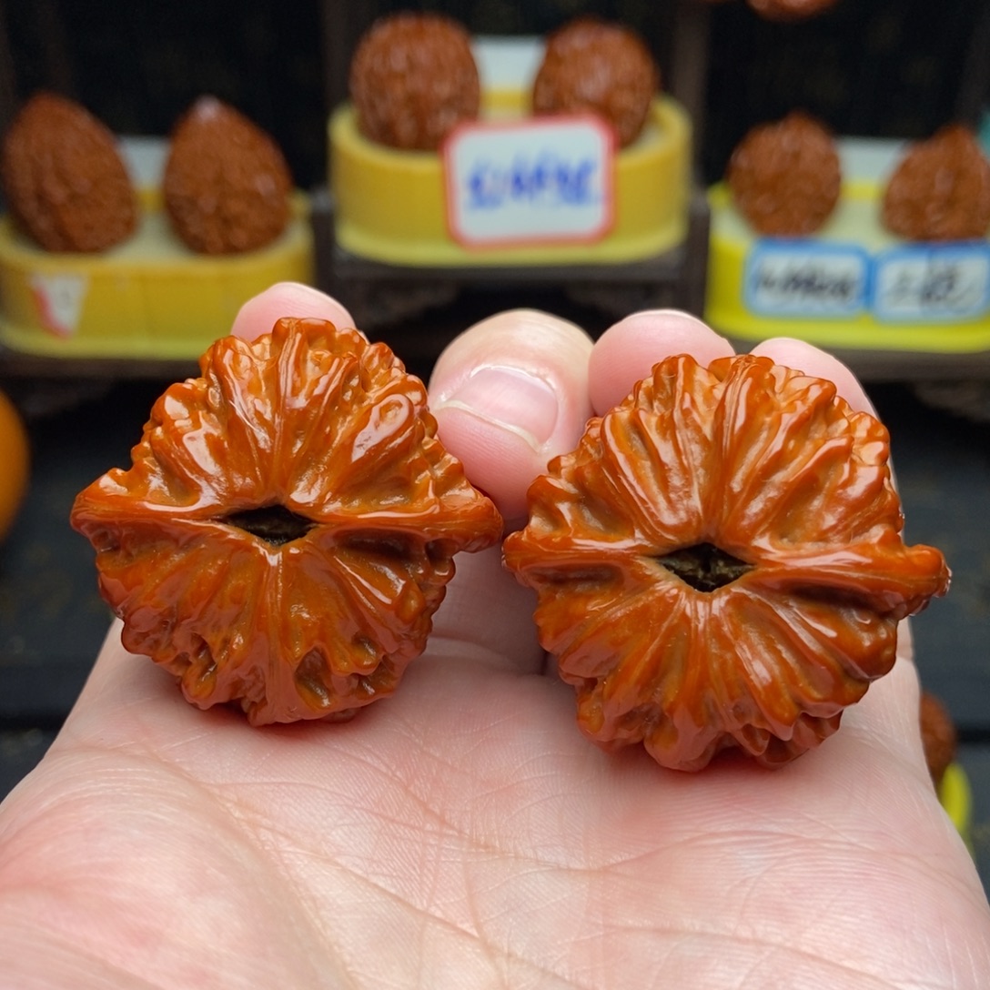 文玩核桃吊坠二爷帽