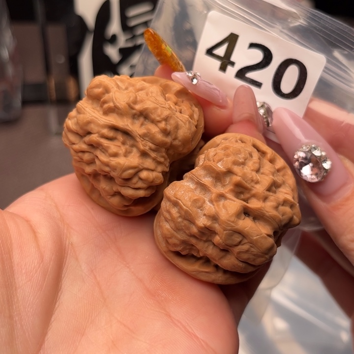 文玩核桃把件蛤蟆42