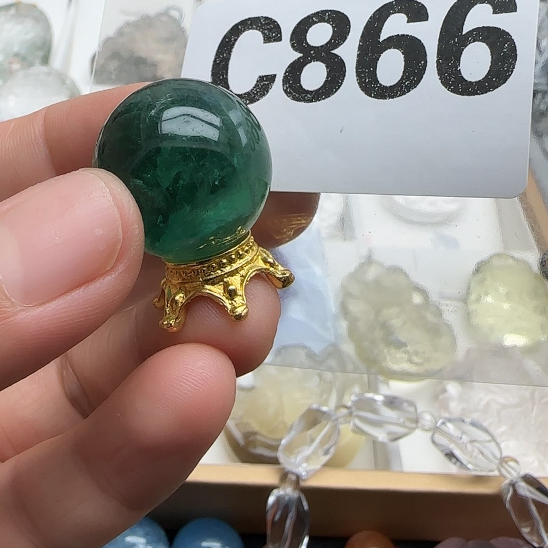 水晶摆件未镶嵌球866