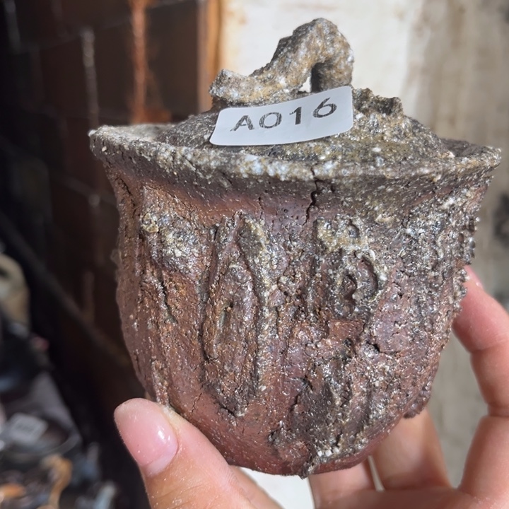 柴烧裸烧纯手工制作瑕疵不退不换