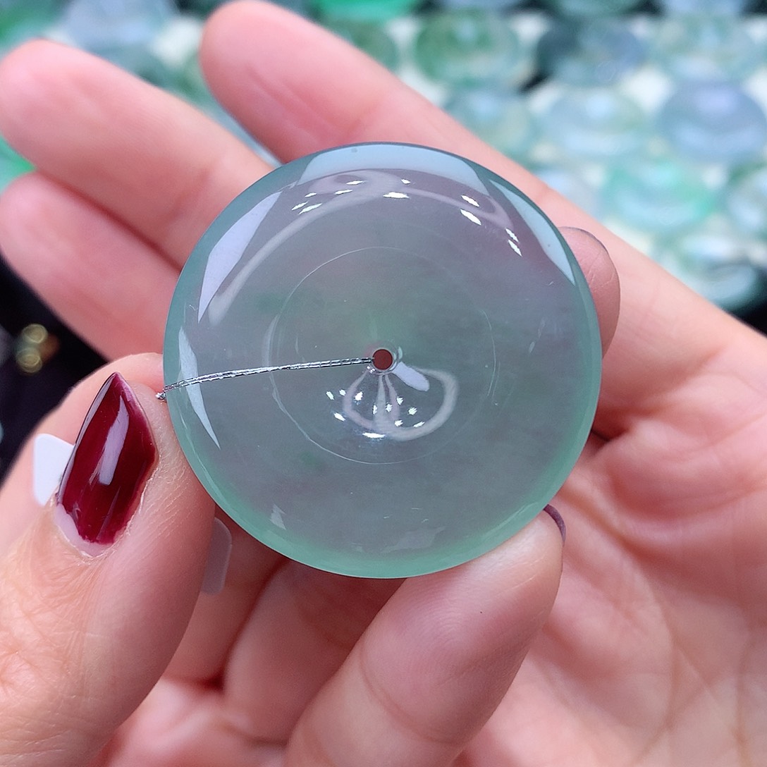 颈饰未镶嵌翡翠编号19-尺寸33/6