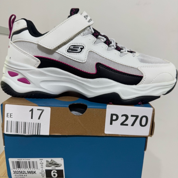 SKECHERS/斯凯奇P270 夏季熊猫鞋 38码