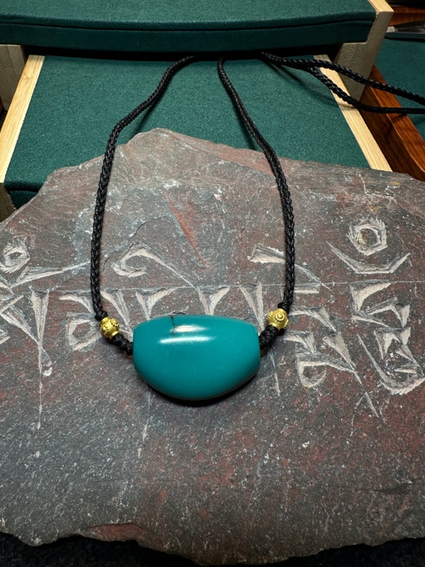 【藏地怀业】藏传精品老绿松石