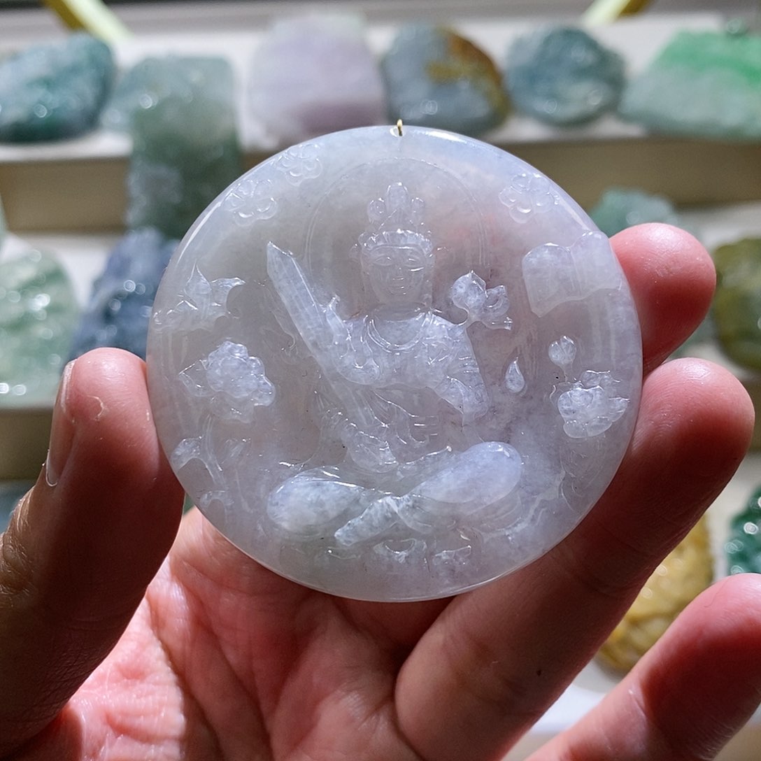 【闪购商品】翡翠颈饰未镶嵌虚空