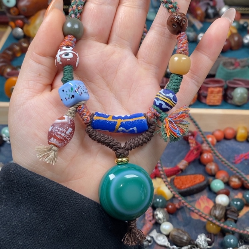 【闪购商品】玛瑙/玉髓颈饰未镶嵌