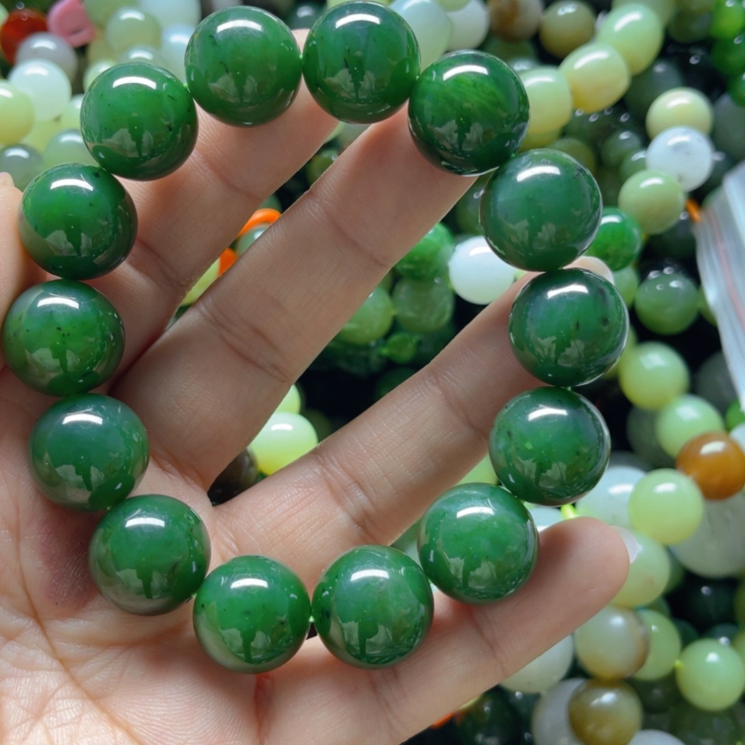 和田玉手链未镶嵌