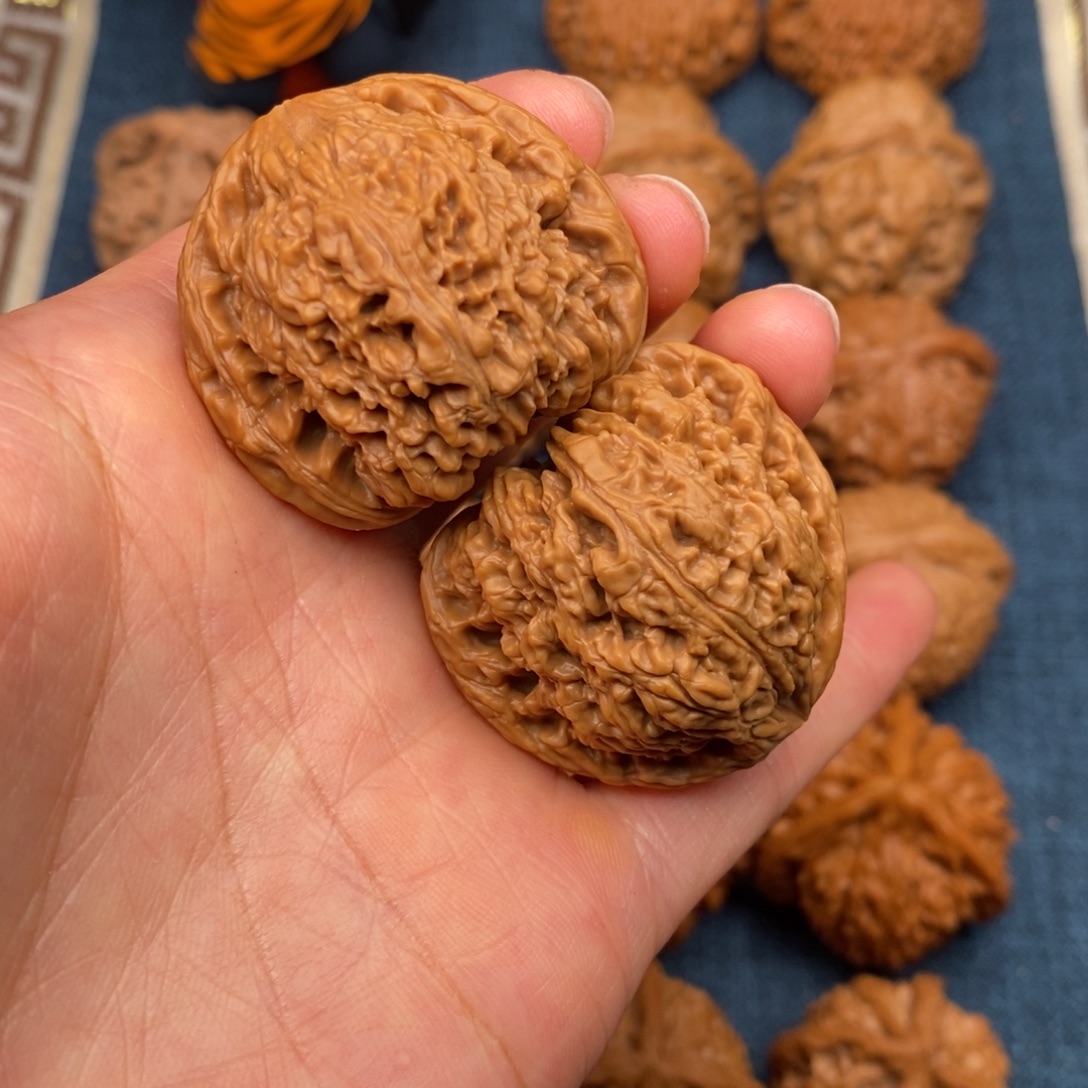 可***变把件文玩核桃39全品南疆