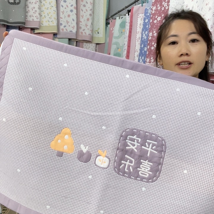 棉特价促销紫色平安喜乐