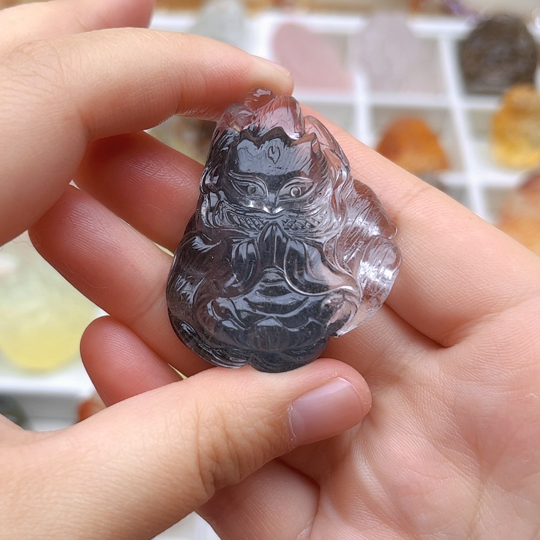 水晶吊坠(不含链)未镶嵌