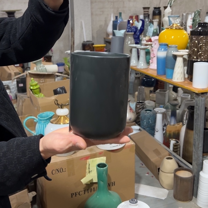 摆件高度16厘米口径10厘米微瑕捡漏