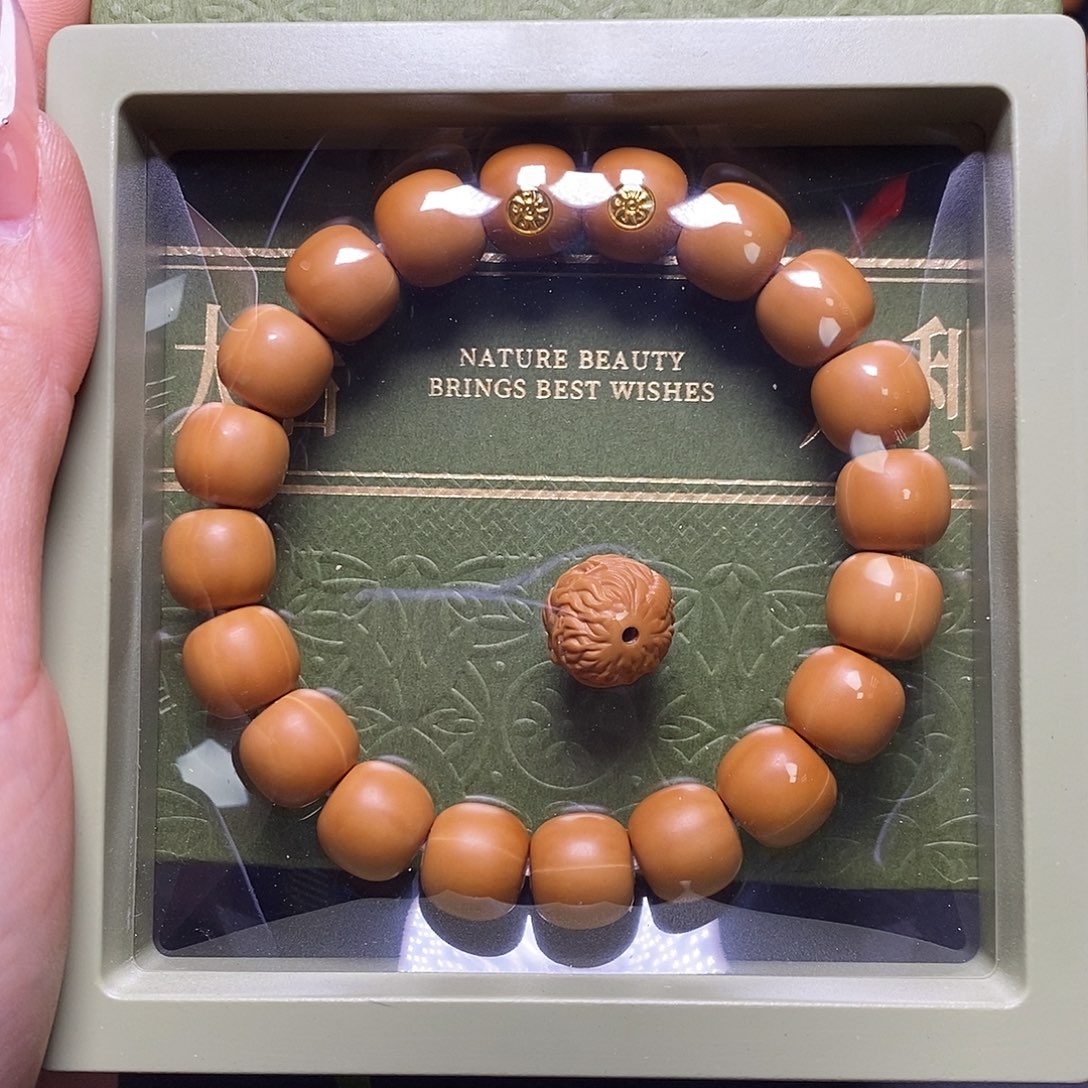 猴头核桃手串特价手工龙岩老邢尺寸12左右全品单号83号