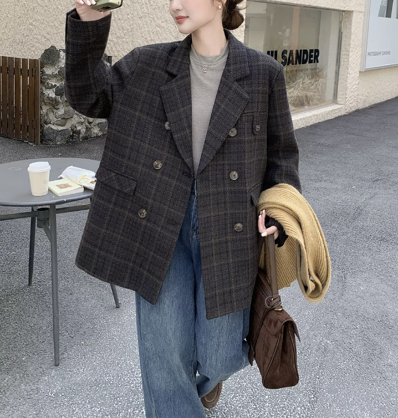 【直播间专用】韩版气质百搭小西装