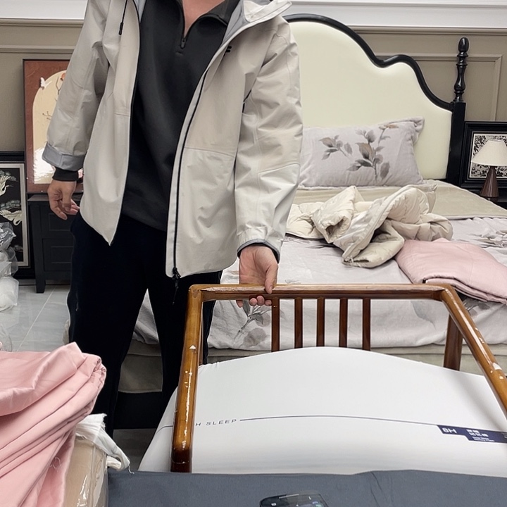 小****棉全棉棉全棉003随机颜色面料加大单被套