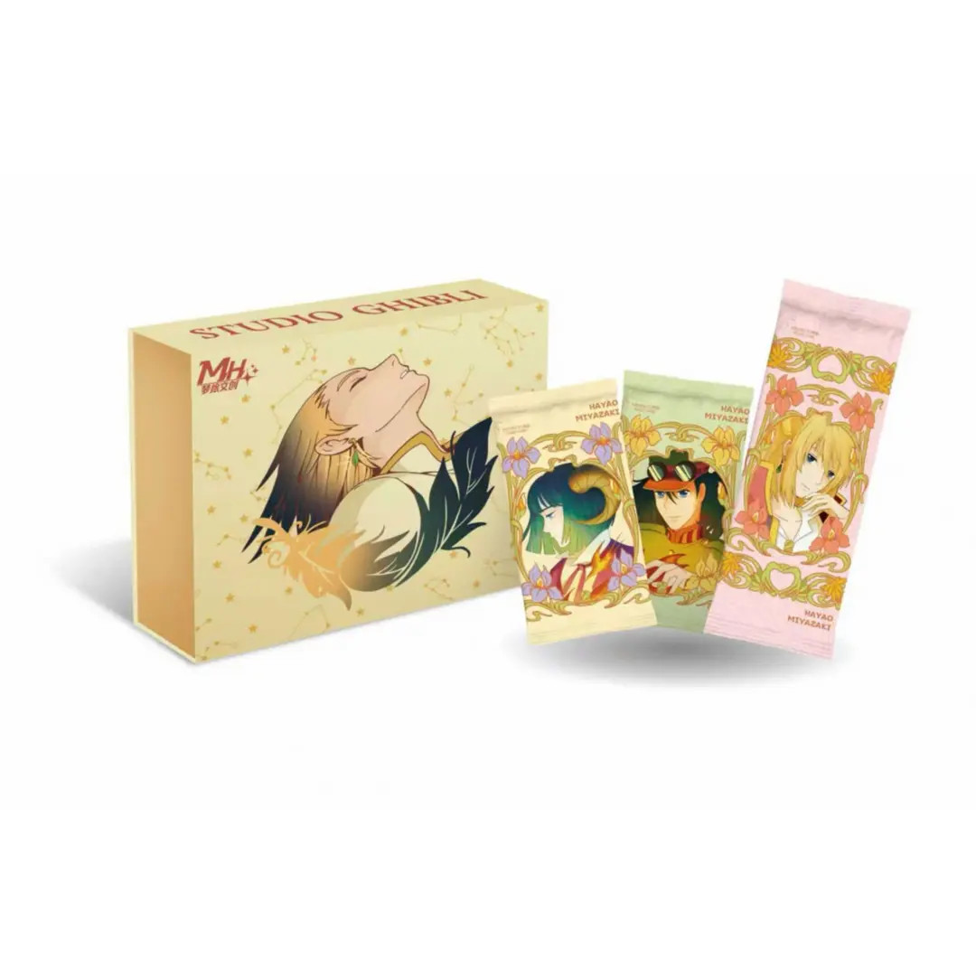 温【宠粉】梦绘文创 宫崎骏 第四弹国产二创收藏卡牌盲盒（代拆）