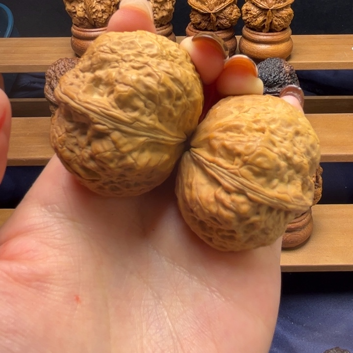 文玩核桃吊坠南瓜 铁狮子