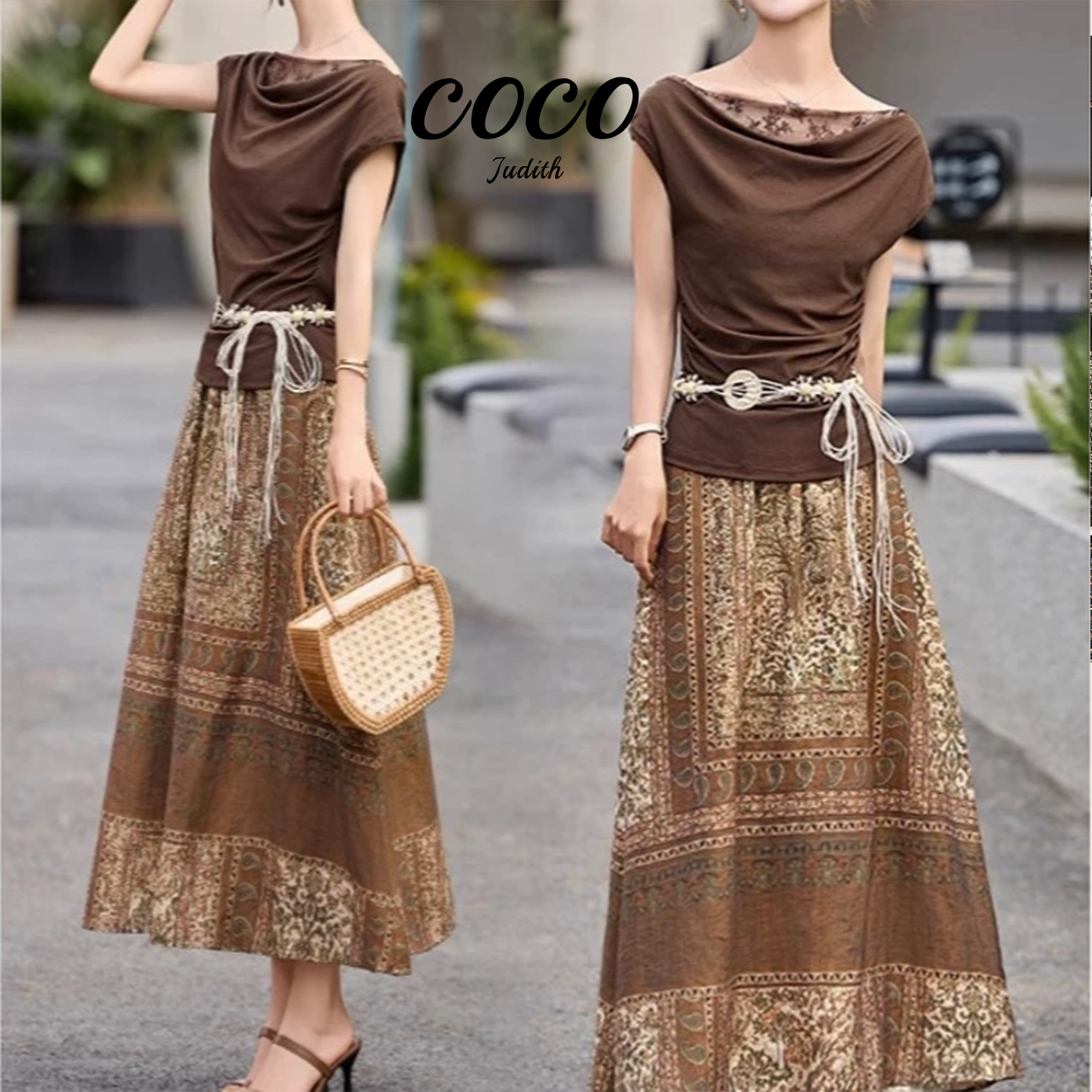 【RG6726】2025年新款时尚气质百搭减龄显瘦优雅休闲裤套装