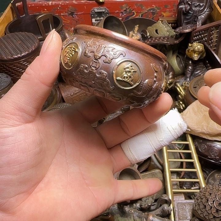 铜材质文玩摆件装饰