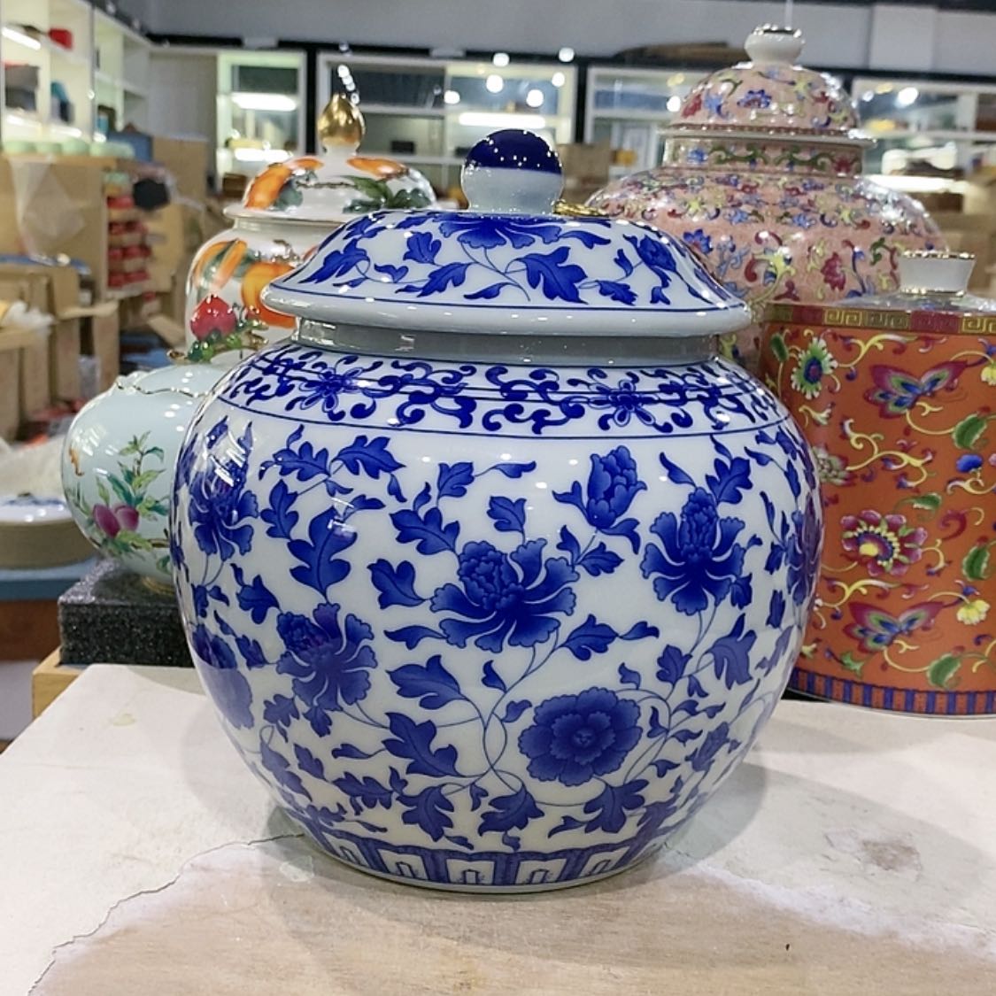 【闪购商品】罐茶叶罐陶瓷茶叶罐