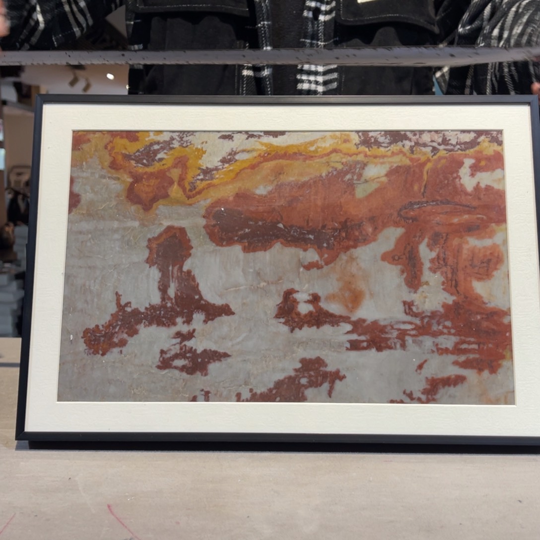 彩石38/25 三峡清江画面石