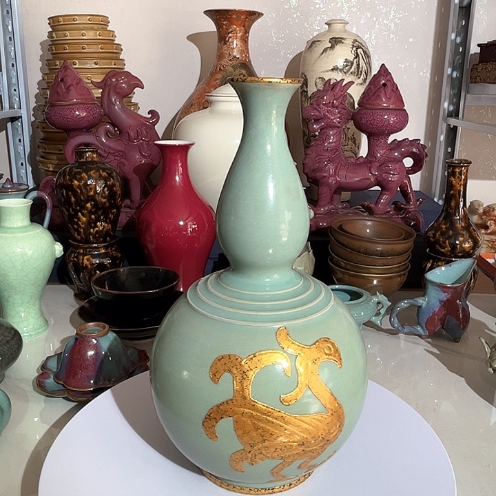 瓷片摆件摆件摆件