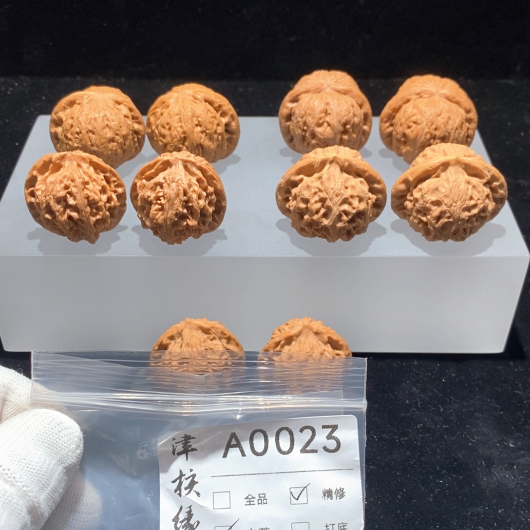 文玩核桃手串A0023核桃套（5对）