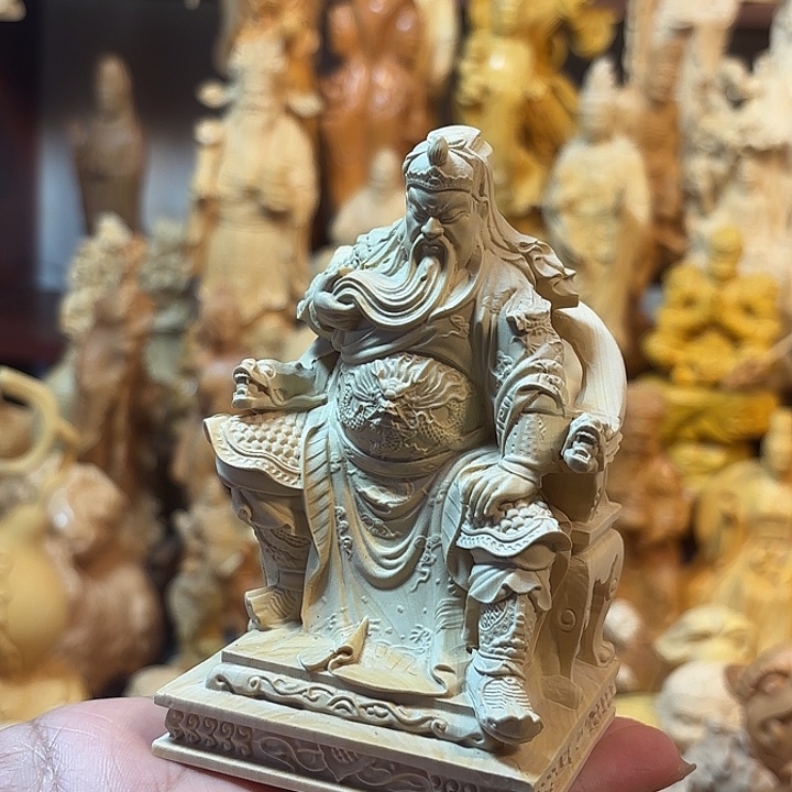 黄杨木黄杨木瑕疵关公