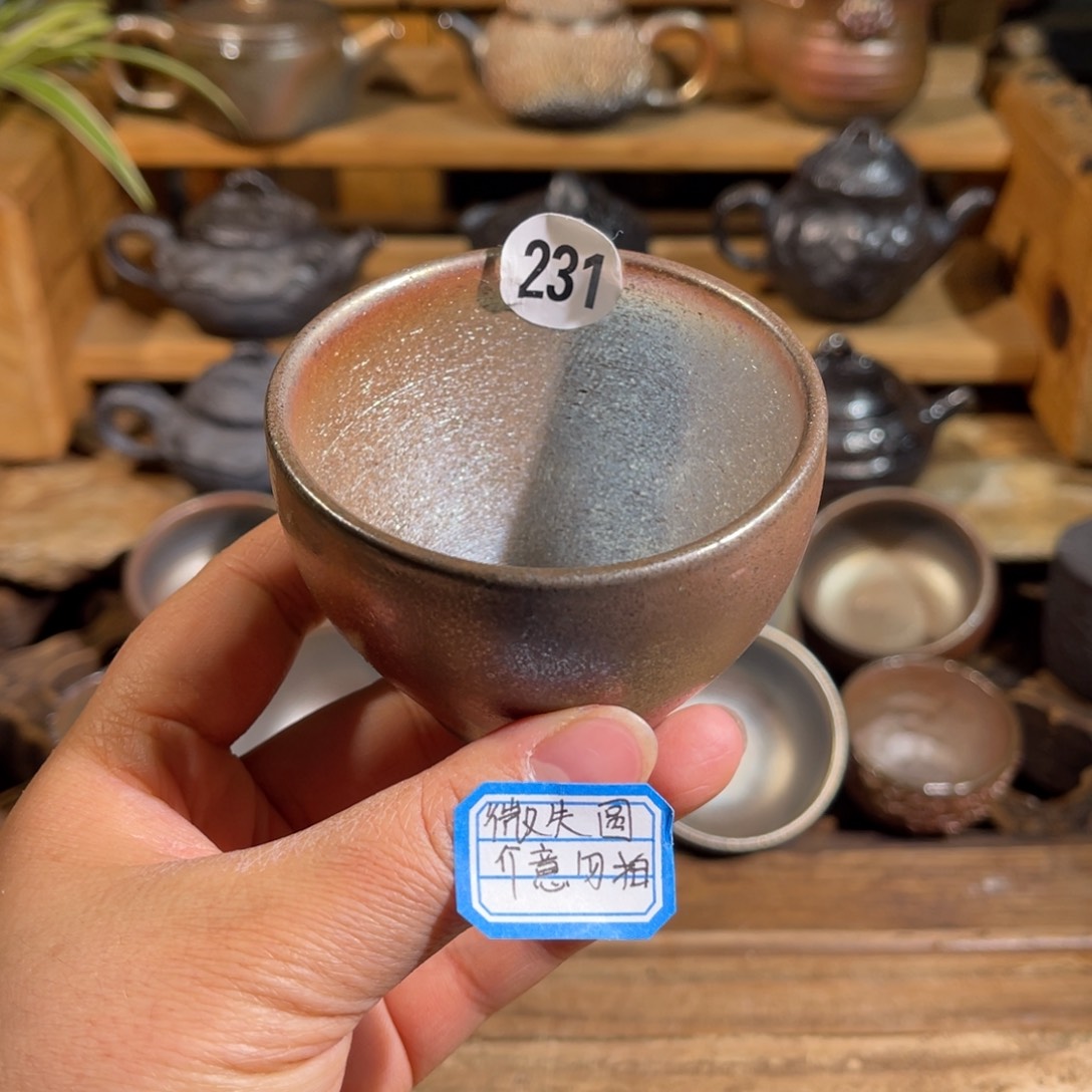 杯云南陶泥高温柴烧茶具