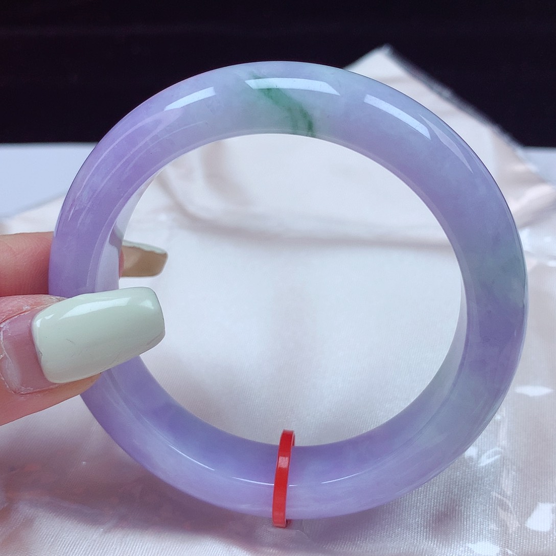 翡翠手镯未镶嵌53圈