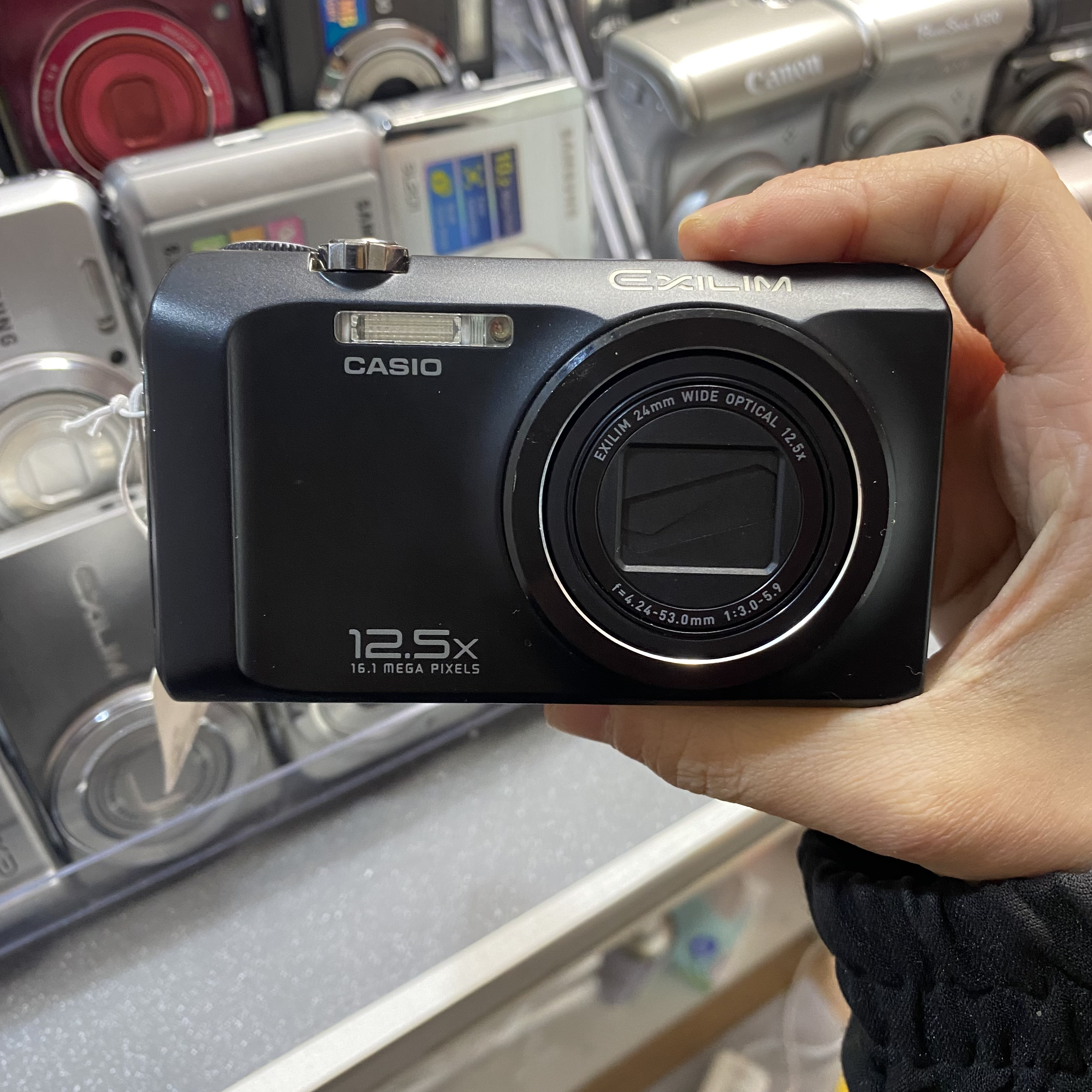 9新 Casio/卡西欧 h30 1610万像素12.5倍光学变焦 屏幕瑕疵