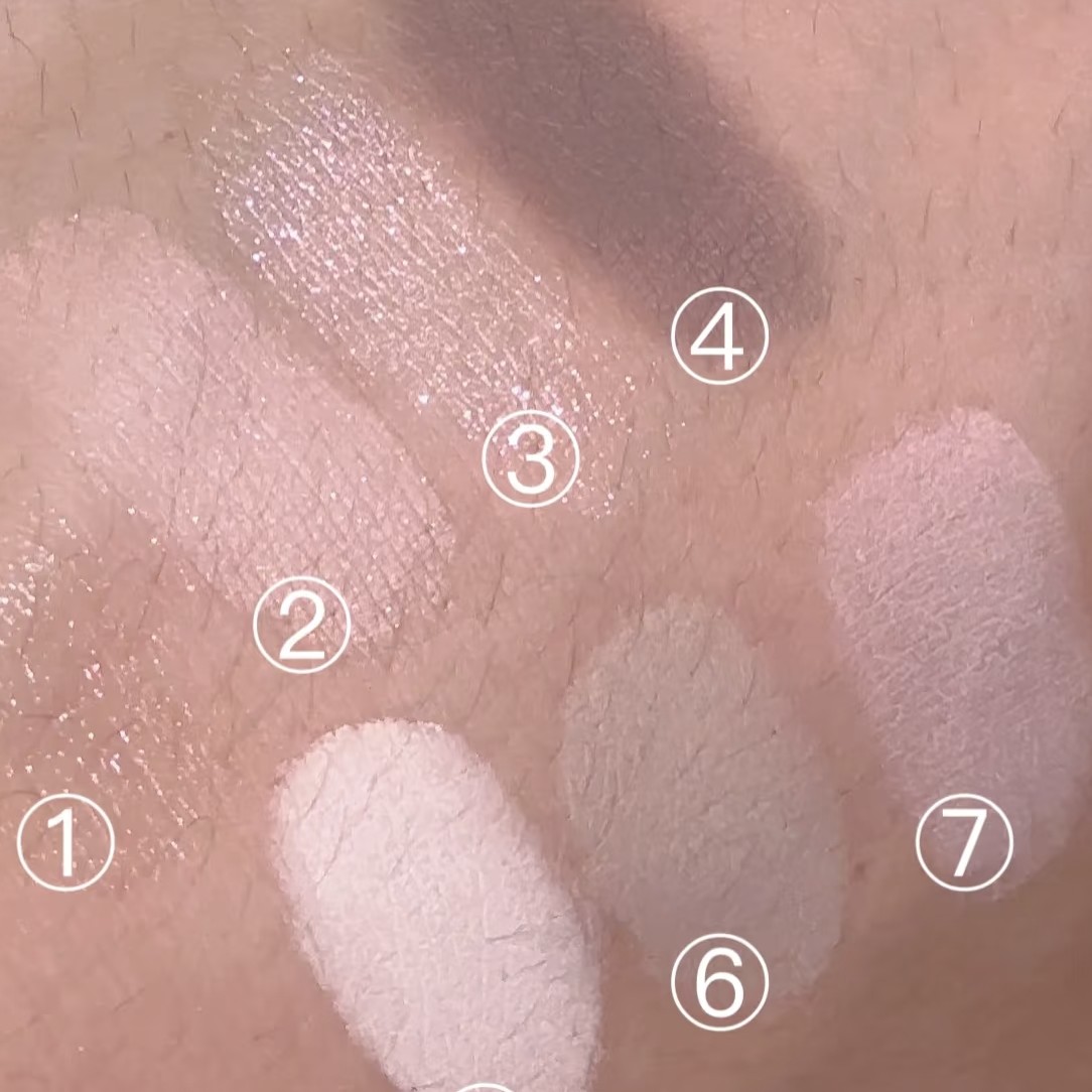 EEE 七色眼影盘#灰棕