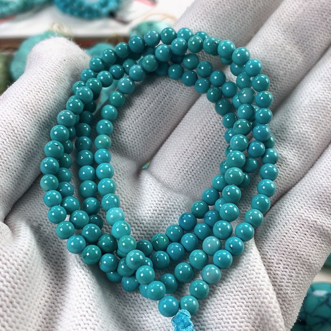 绿松石未镶嵌车挂