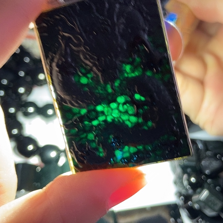 翡翠银S925镶嵌颈饰龙