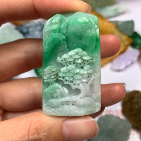 定制翡翠翡翠未镶嵌