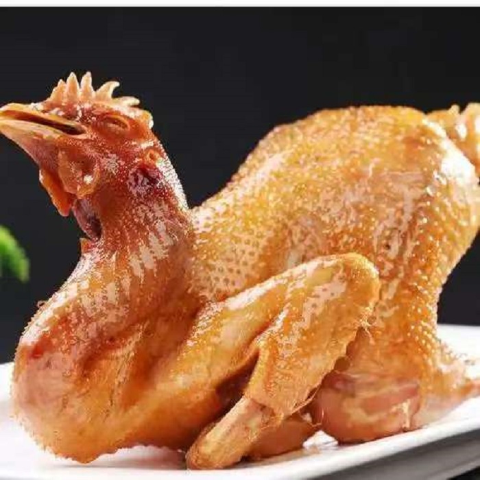 五香卤鸡一只+蒜香牛肉肠500克