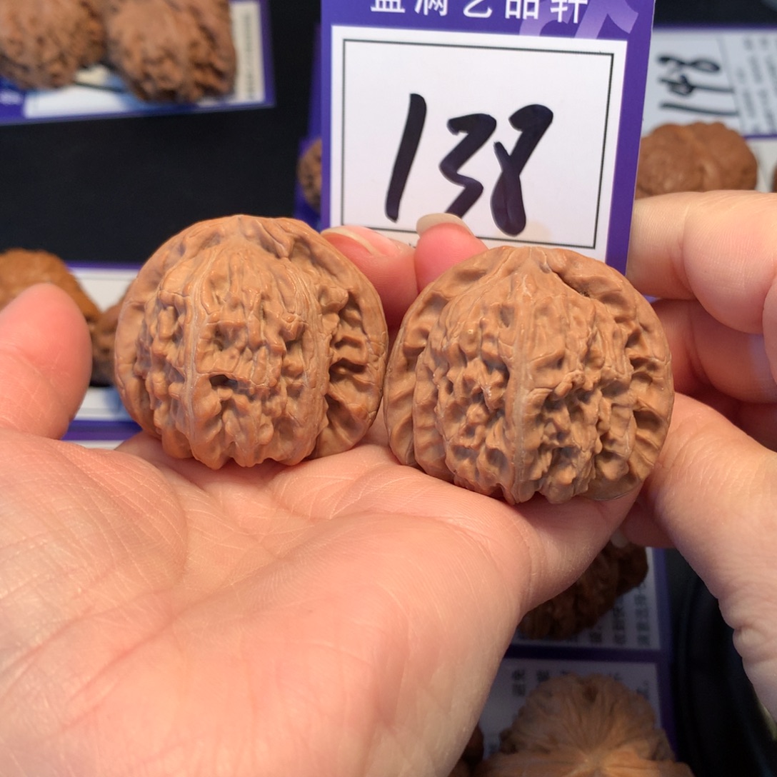 把件文玩核桃138白狮子4.2