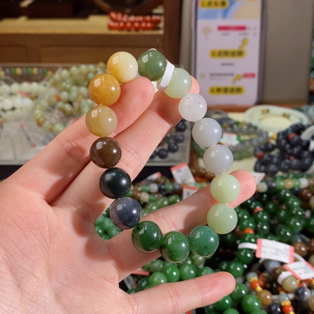 和田玉手链未镶嵌