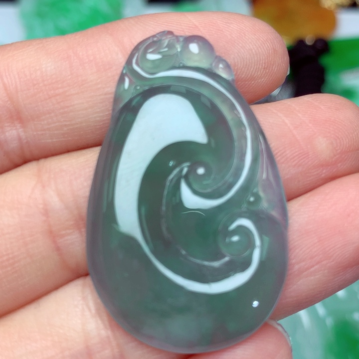 翡翠吊坠(不含链)未镶嵌