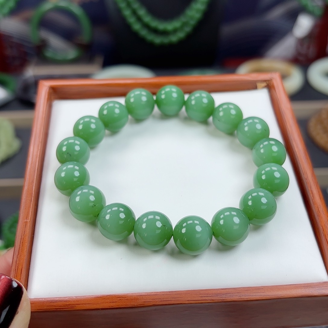 和田玉手链未镶嵌小*