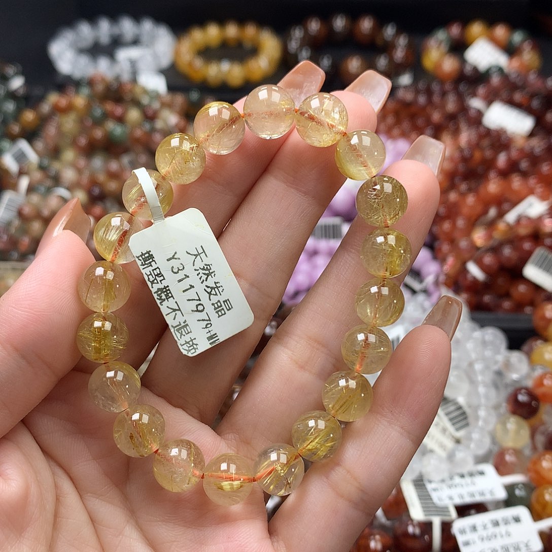 未镶嵌手链水晶，