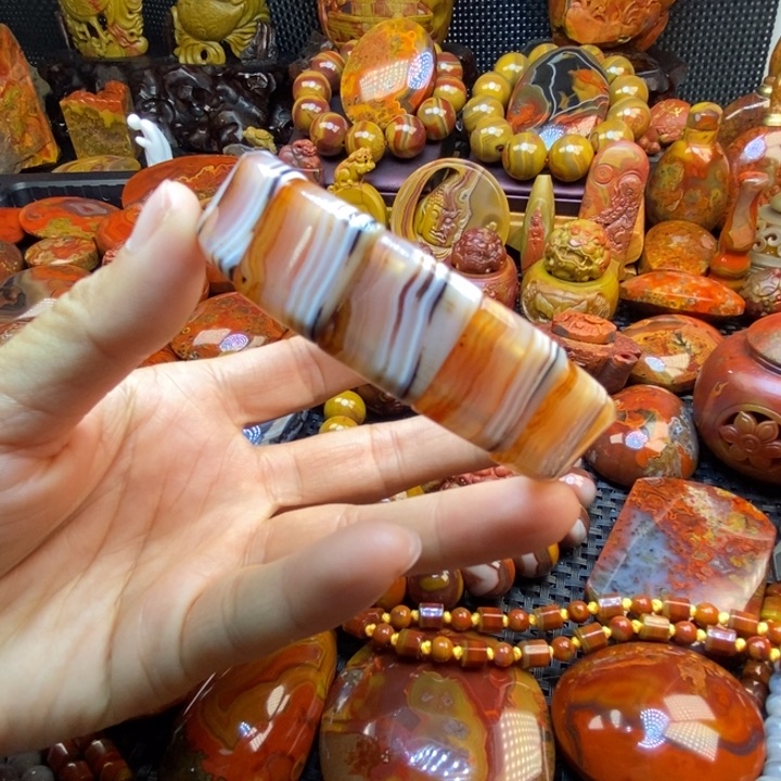 玛瑙/玉髓手链未镶嵌