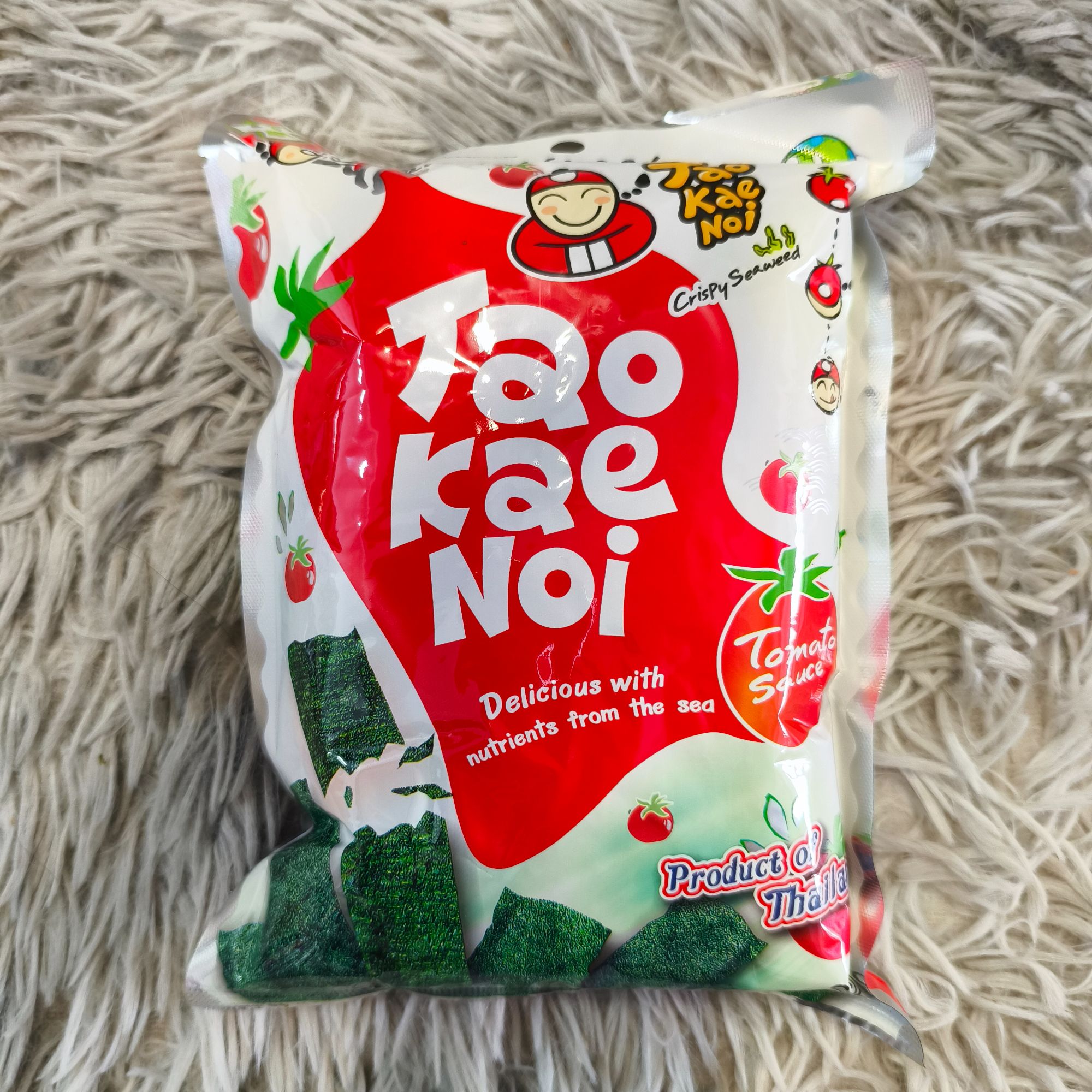 泰国进口老板仔番茄味海苔