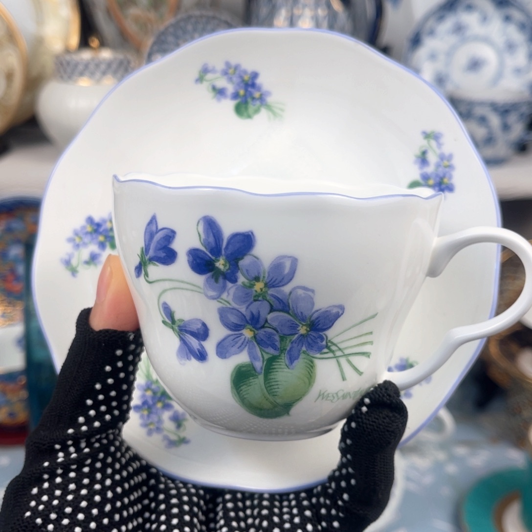 中古美术茶杯不退换