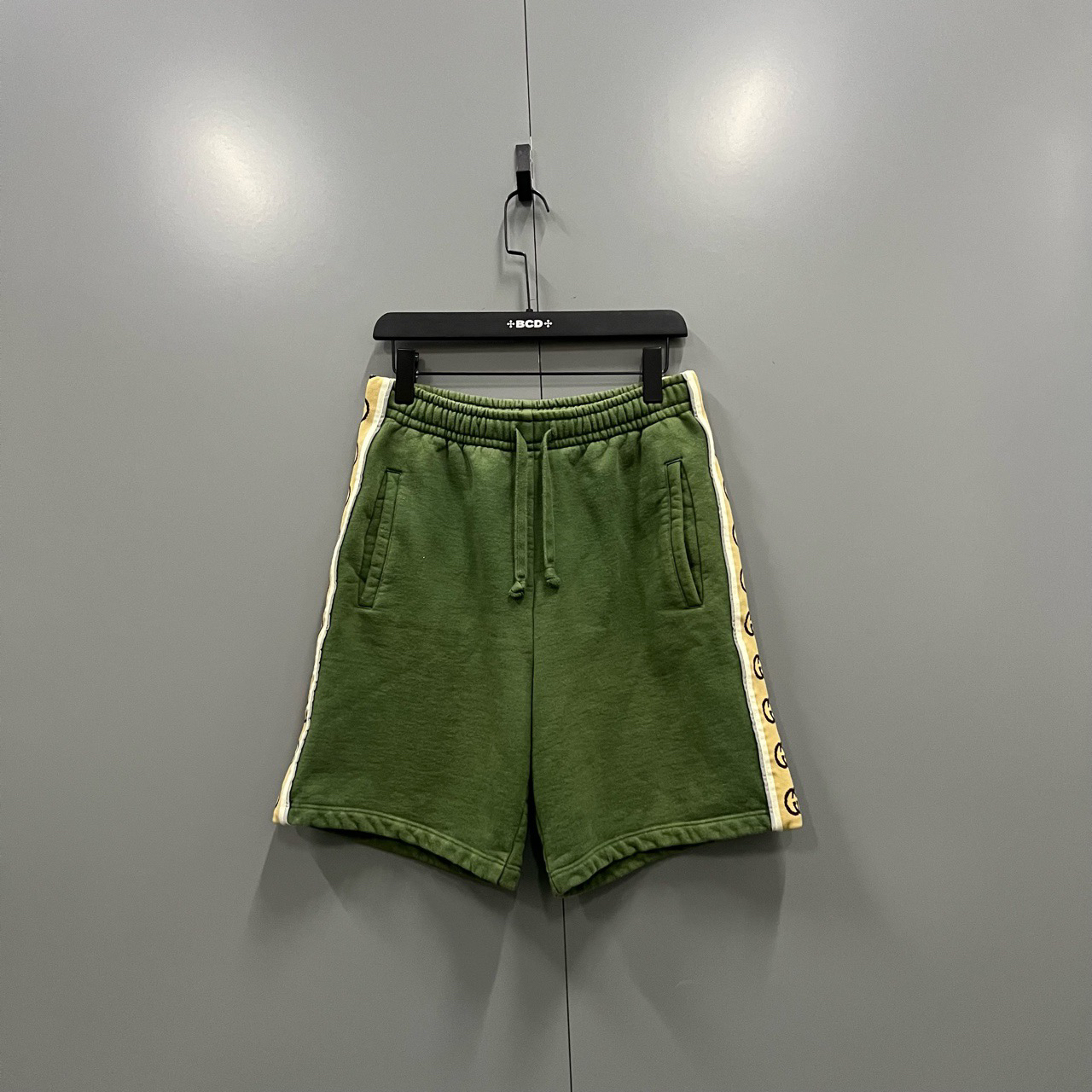 95新 GUCCI/古驰 (ll) 古驰 侧边GG短裤 XS码