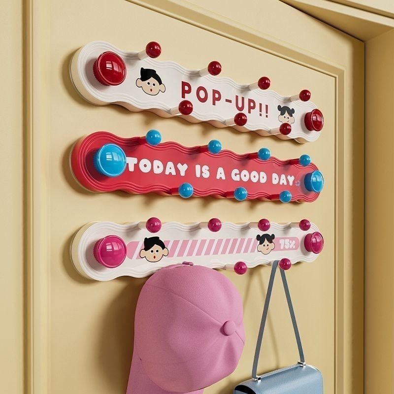 多巴胺旋转吸盘联排挂钩免打孔强力承重浴室厨房玄关卧室粘钩L1