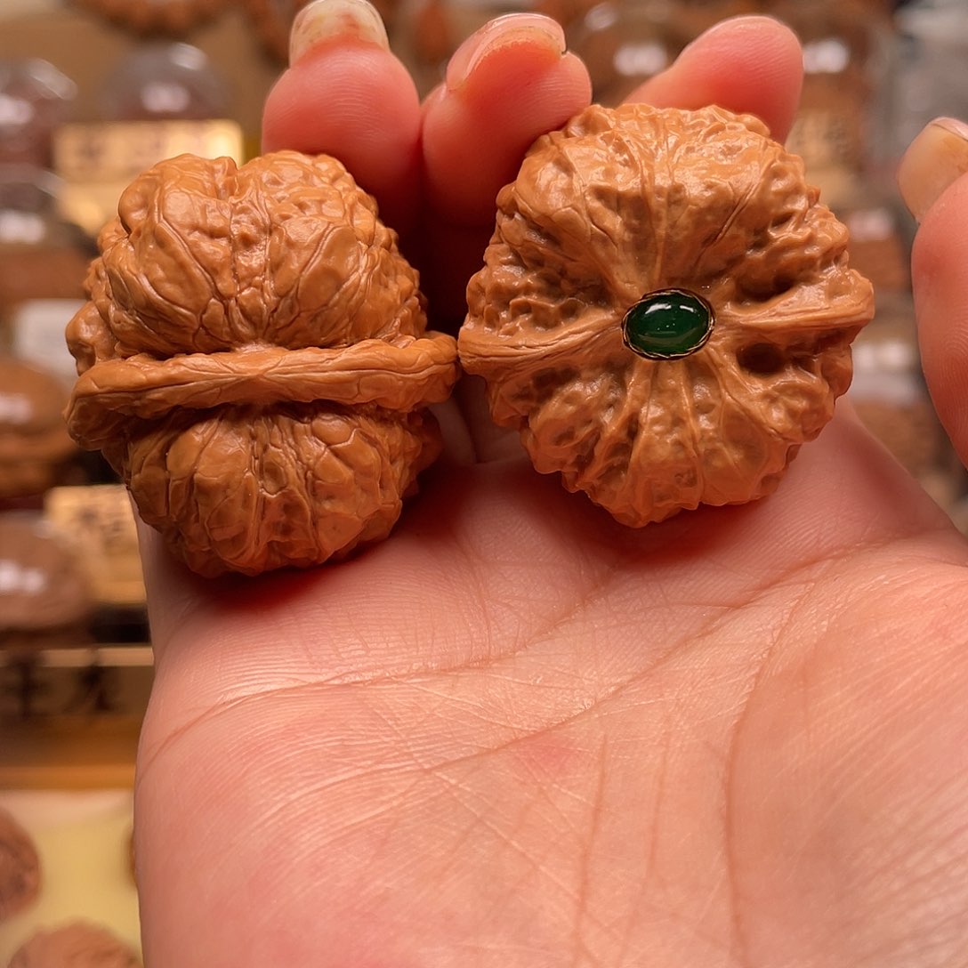 文玩核桃把件蛤蟆37